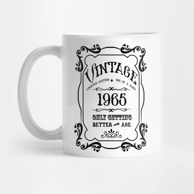 Born in 1965 Birthday Gift by JodyzDesigns